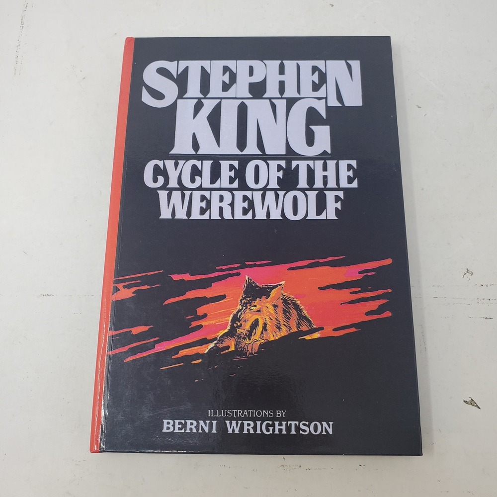 Stephen King Cycle of the Werewolf 1985 HC Tandem Library First Signet Printing